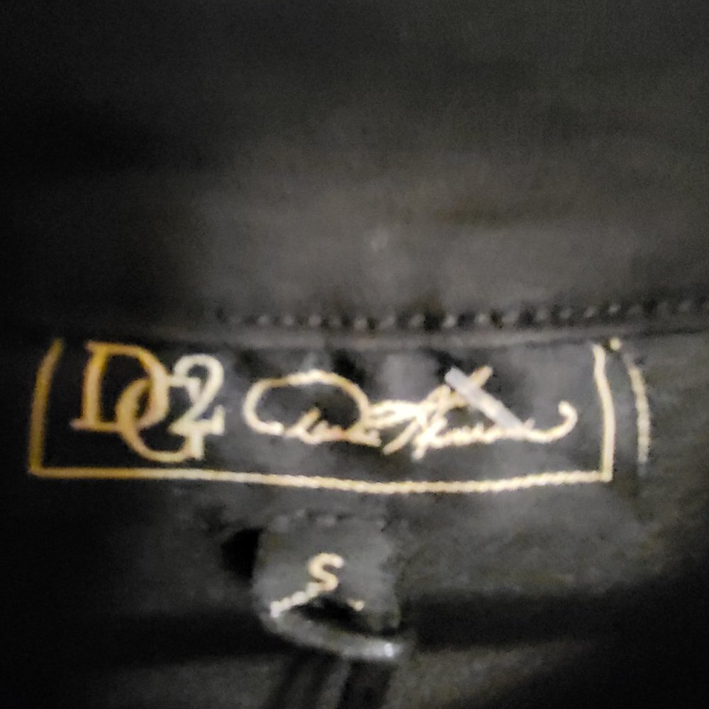 DG2 by Diane Gilman Virtual Stretch Zip-Front Anorak Jacket Black SIZE: SMALLNTW - Picture 7 of 11